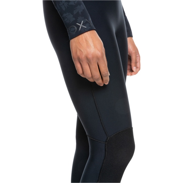 2026 Roxy Mulheres Swell Série 3/2mm Back Zip Fato De Mergulho ERJW103121 - Black